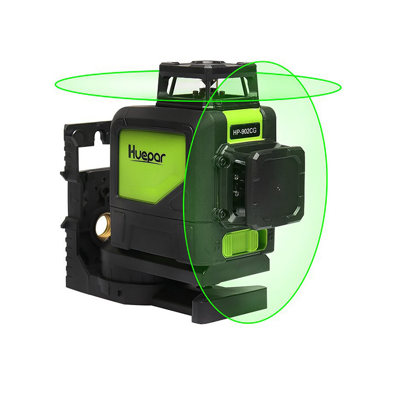 Laser Level Rotary - Huepar 902CG 360 셀프 레벨링 3D