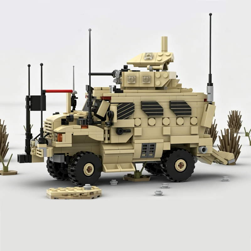 Heavy Equipment Lego - qwert 중장갑차 모델 MOC 조립 블록