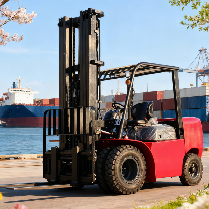Heavy Equipment Lifting - 8톤 디젤 지게차(헤비듀티) - 6m 리프팅