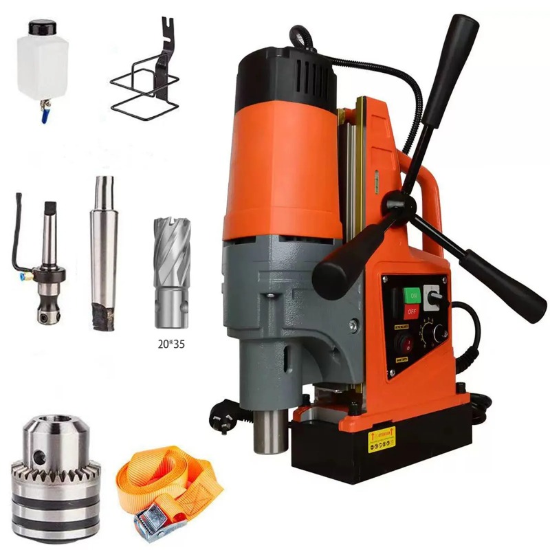 2000W 휴대용 자기 드릴 프레스 80mm 보링 16 - Magnetic Drill Press 리뷰 및 가격
