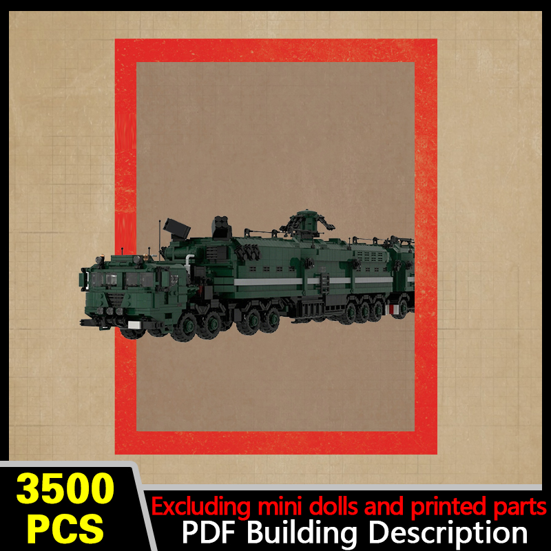 초대형 이동식 지휘센터 모델 MOC 조립 블록 전쟁 장 - Heavy Equipment Lego 리뷰 및 가격