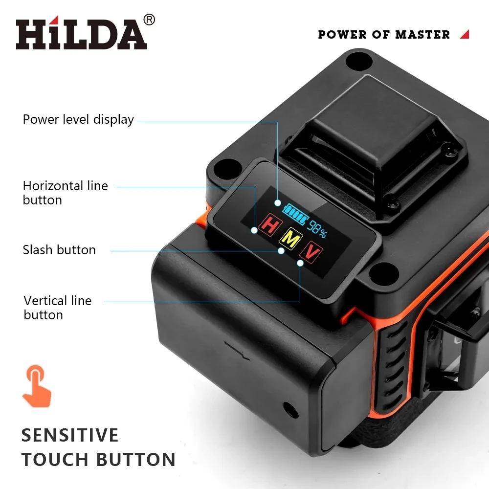 HILDA 16/12라인 4D 레이저 레벨 녹색 라인  - Laser Level Rotary 리뷰 및 가격