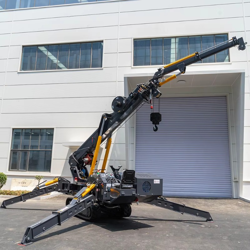 미니 스파이더 크레인 소형 전동 유압식 원격 제어 중량 - Heavy Equipment Lifting 리뷰 및 가격