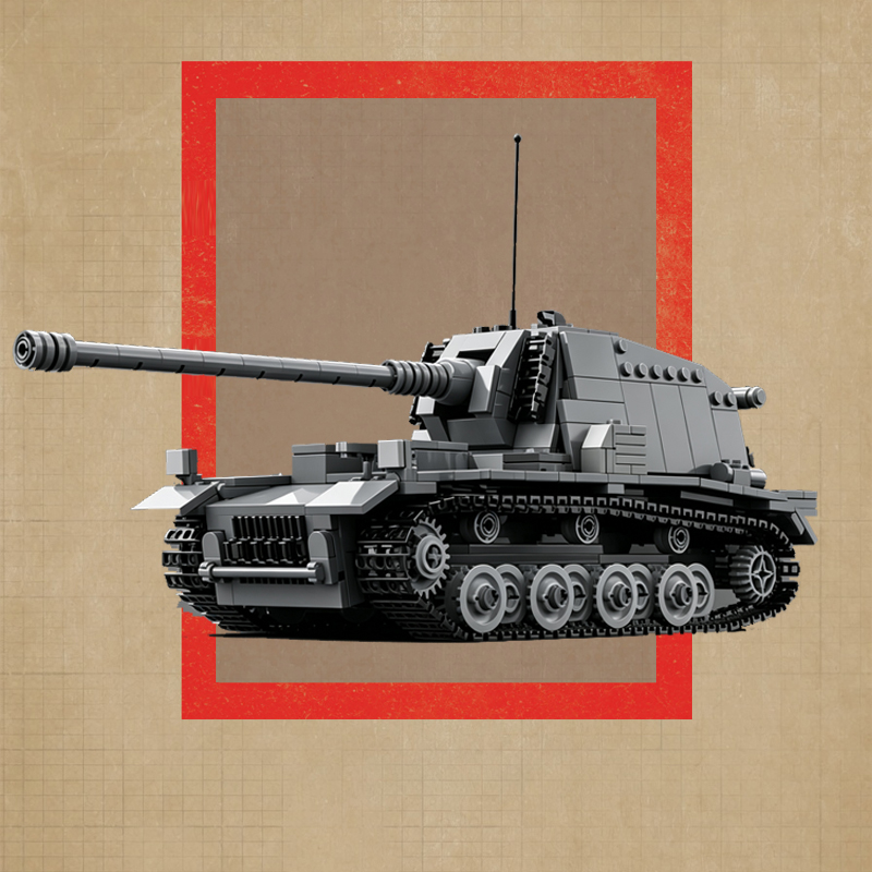 군용 중전차 구축함 모델 MOC 조립 블록 전쟁 장비  - Heavy Equipment Lego 리뷰 및 가격