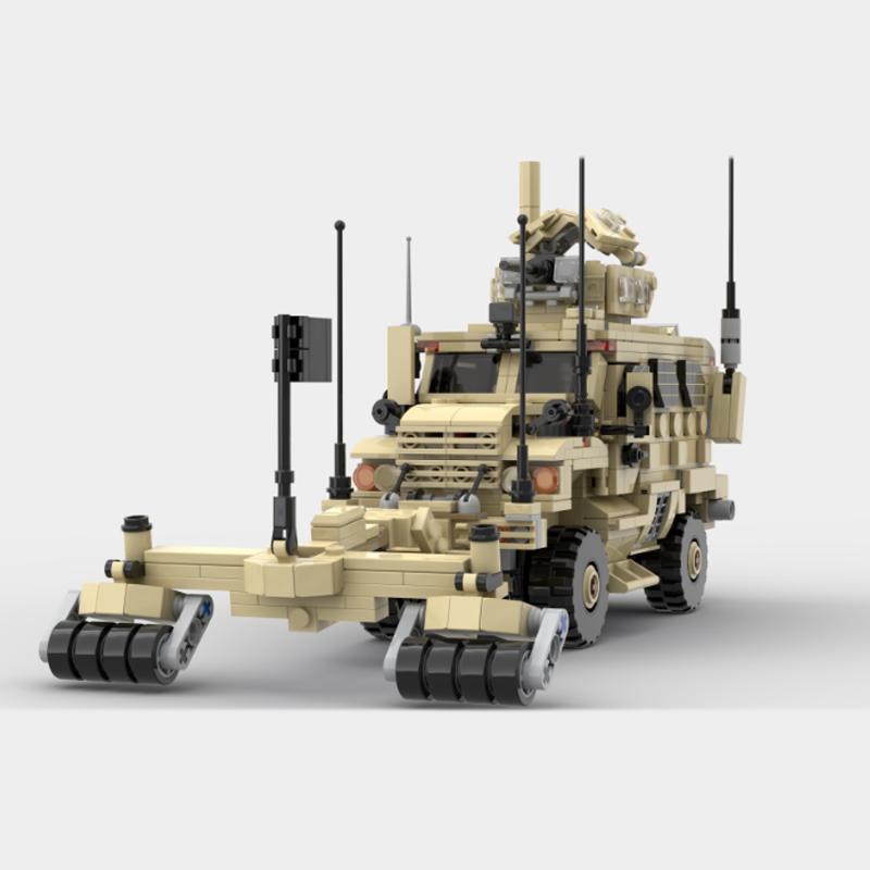 qwert 중장갑차 모델 MOC 조립 블록 전쟁 장비  - Heavy Equipment Lego 리뷰 및 가격