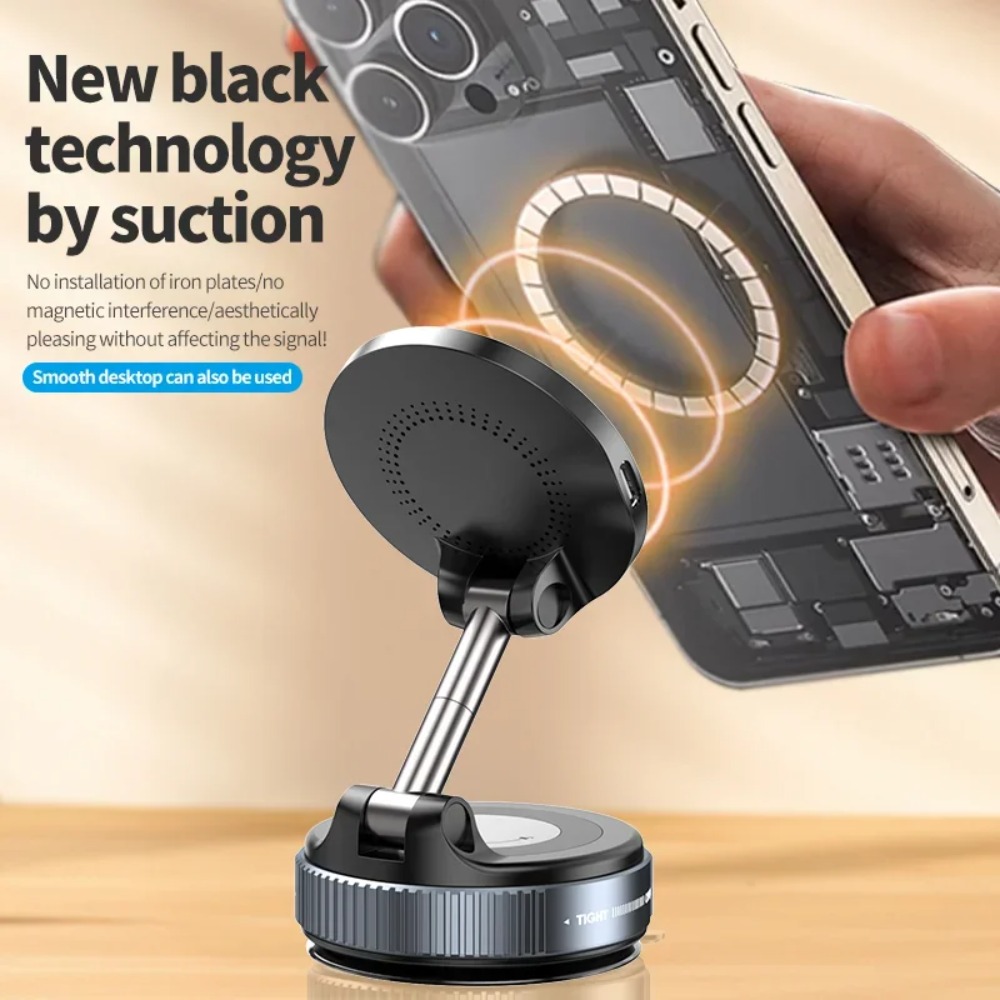 자동차 자기 무선 충전기 휴대폰 홀더 및 360 °   - Vacuum Suction Cup Lifter 리뷰 및 가격