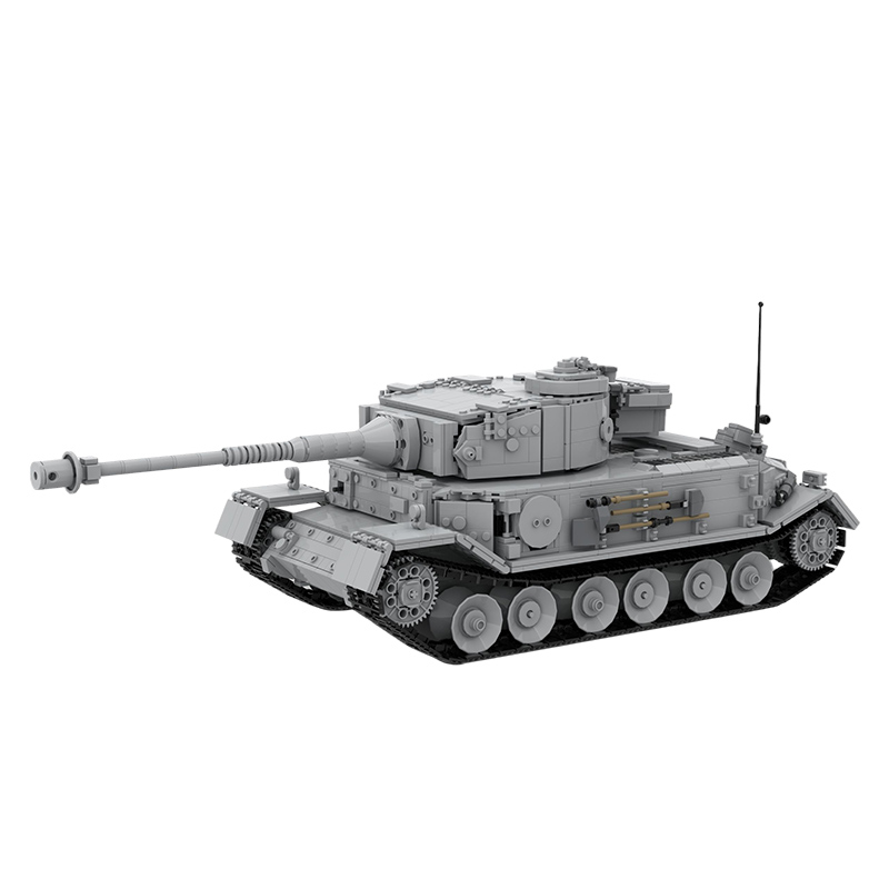 타이거 Ausf.E 중전차 모델 MOC 조립 브릭 전쟁 - Heavy Equipment Lego 리뷰 및 가격