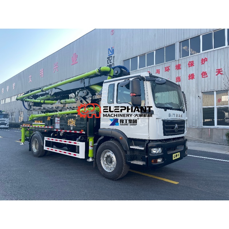 30m 2026년형 신형 콘크리트 펌프 트럭 100m³ - Heavy Equipment Work 리뷰 및 가격