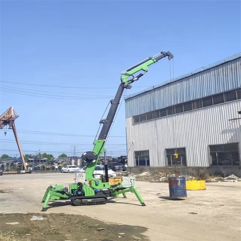 콤팩트 미니 스파이더 크레인 유압식 전동 리모컨 중량물 - Heavy Equipment Lifting 리뷰 및 가격
