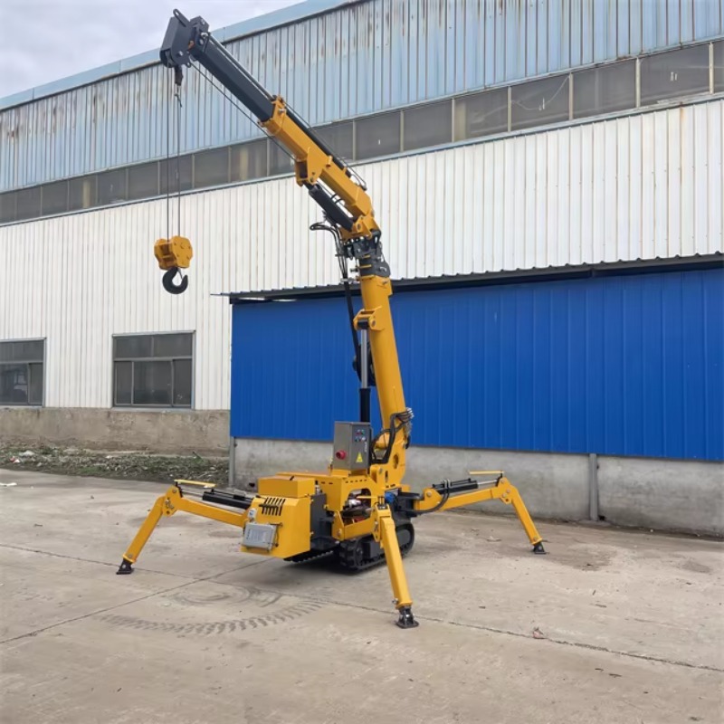콤팩트 미니 스파이더 크레인 유압식 전동 리모컨 중량물 - Heavy Equipment Lifting 리뷰 및 가격
