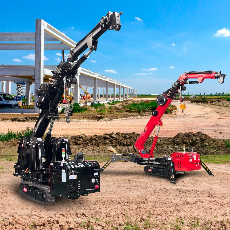 콤팩트 미니 스파이더 크레인 유압식 전동 리모컨 중량물 - Heavy Equipment Lifting 리뷰 및 가격