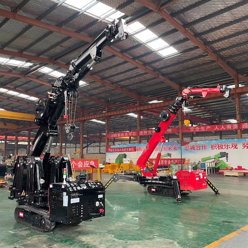 콤팩트 미니 스파이더 크레인 유압식 전동 리모컨 중량물 - Heavy Equipment Lifting 리뷰 및 가격