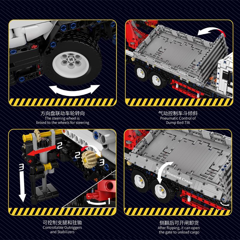 몰드 킹 17063 테크니컬 자동차 블록 조립 원격 조 - Heavy Equipment Lego 리뷰 및 가격