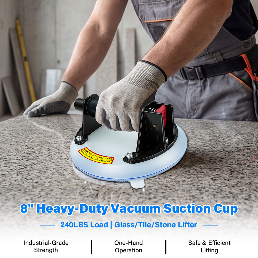 헤비 듀티 진공 흡착판 8인치(21cm) 240lb 하 - Vacuum Suction Cup Lifter 리뷰 및 가격