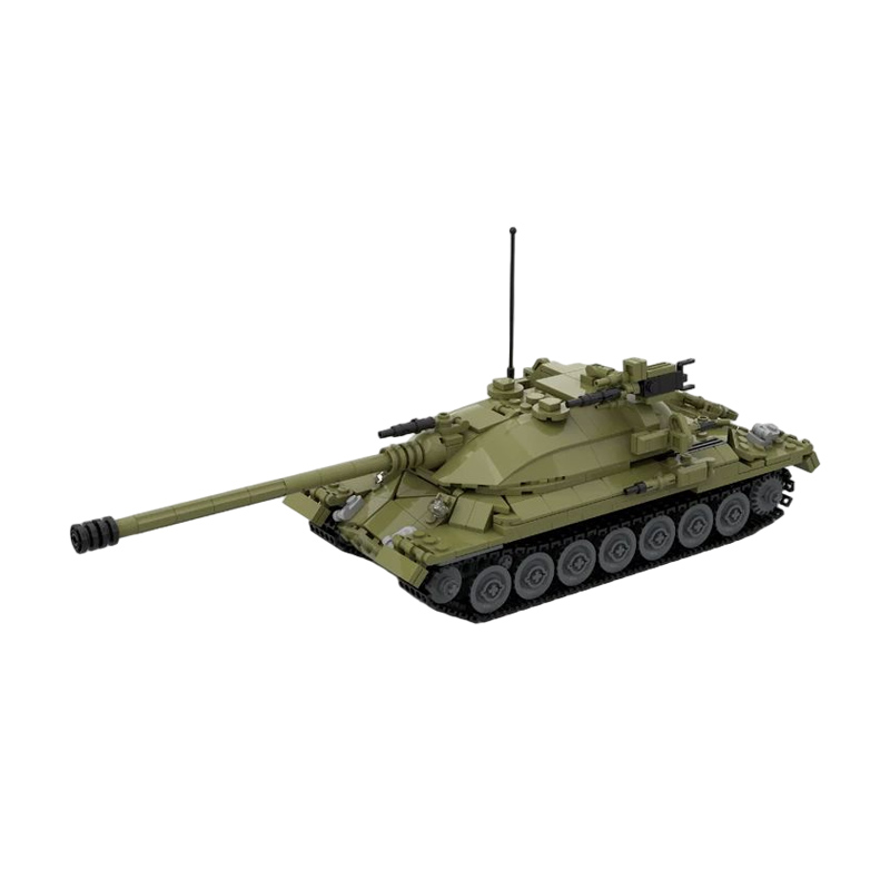 QWERT IS-7 중형 군용 탱크 모델, 조립식 블록 - Heavy Equipment Lego 리뷰 및 가격