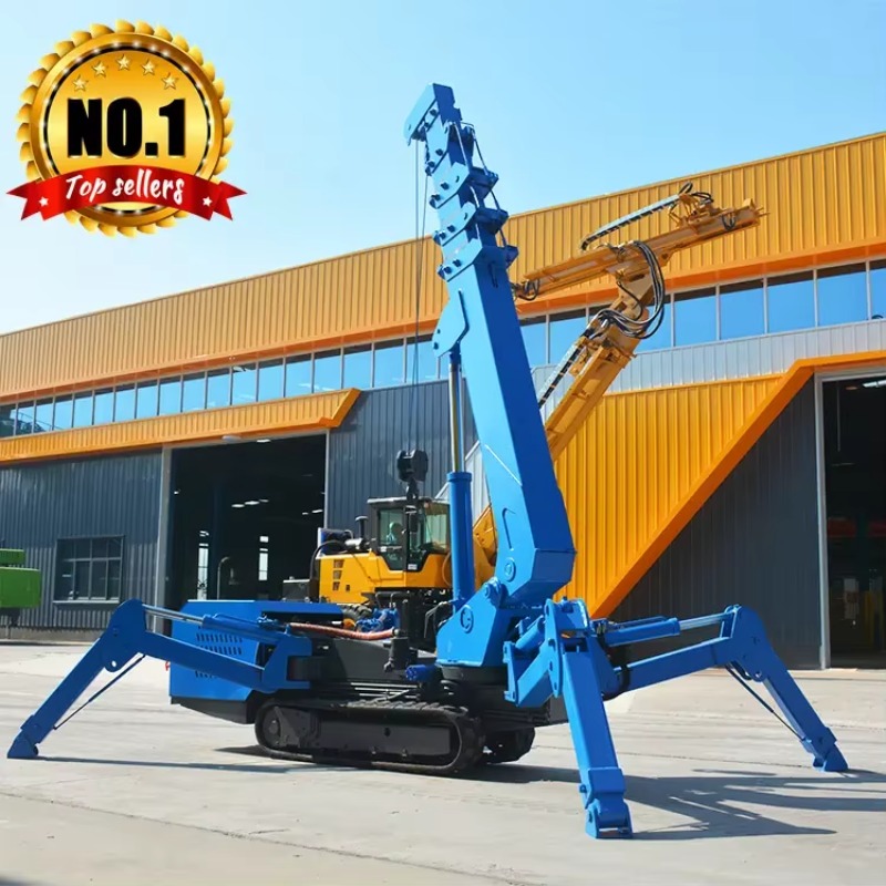 8T 유압식 스파이더 크레인 중장비 미니 크롤러 크레인 - Heavy Equipment Lifting 리뷰 및 가격