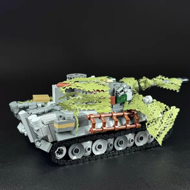 타이거 237 중전차 모델 MOC 조립 블록 전쟁 장비 - Heavy Equipment Lego 리뷰 및 가격